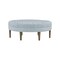Gracie Mills Mareli Surfboard Tufted Oval Ottoman - Grace-3907